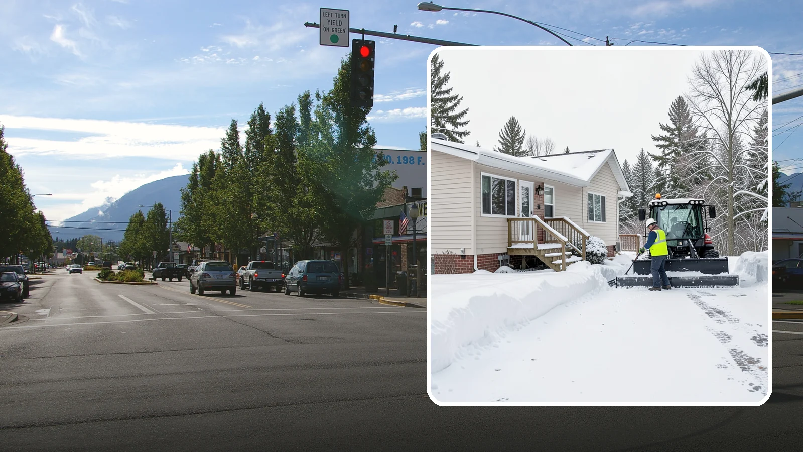 Mobile Home Snow Removal in North Bend, King County, WA - We clear driveways, steps, and skirted access for mobile and manufactured homes across Western Washington communities.
