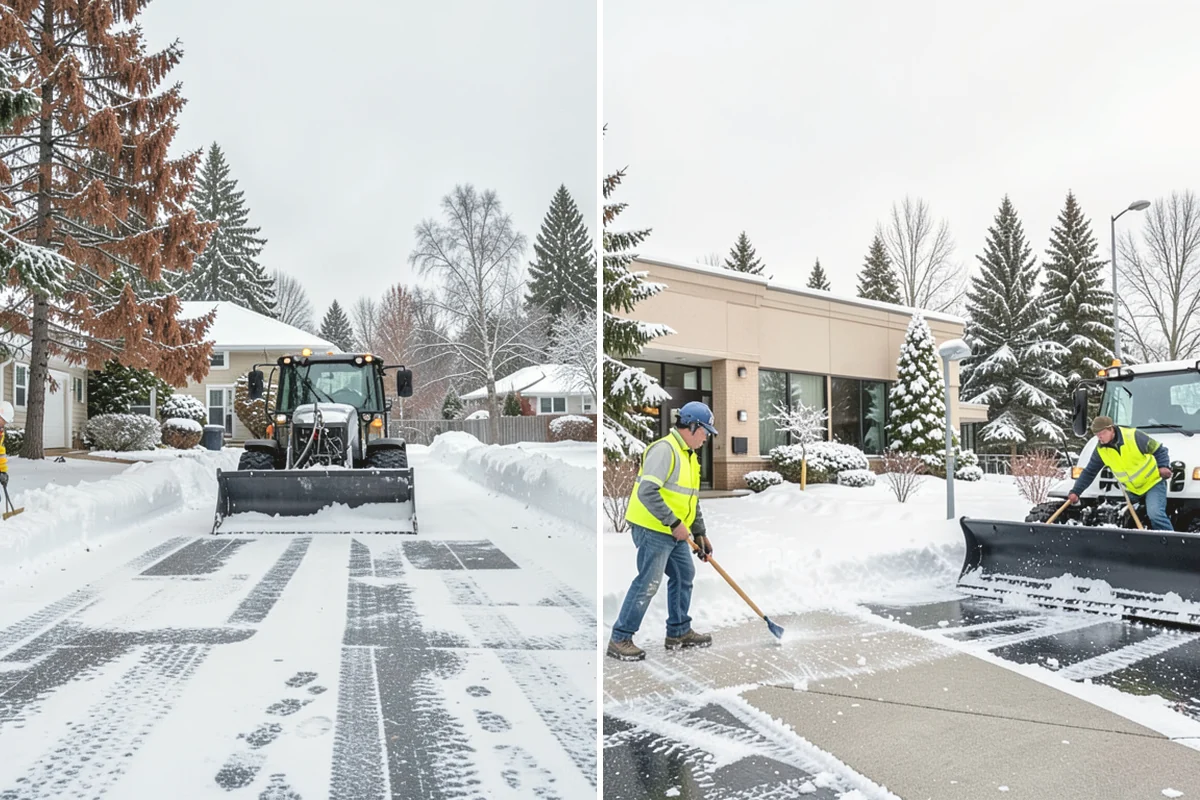 Mobile Home Snow Removal in North Bend, King County, WA - We assess lane width, unit spacing, and utility locations