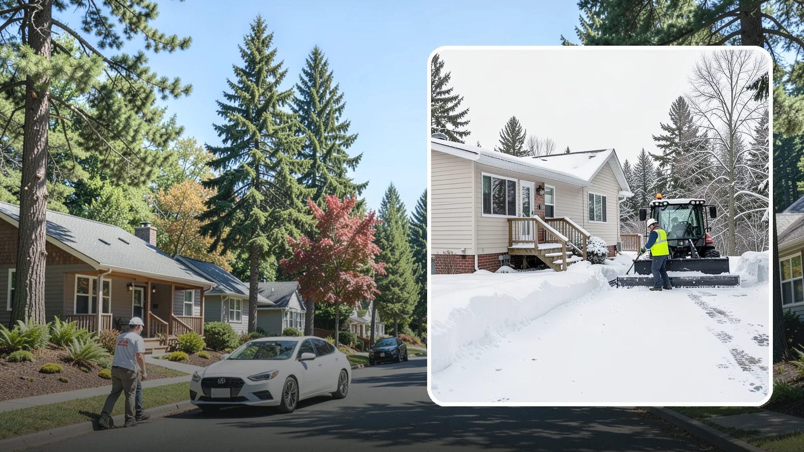 Mobile Home Snow Removal in Orting, Pierce County, WA - We clear driveways, steps, and skirted access for mobile and manufactured homes across Western Washington communities.