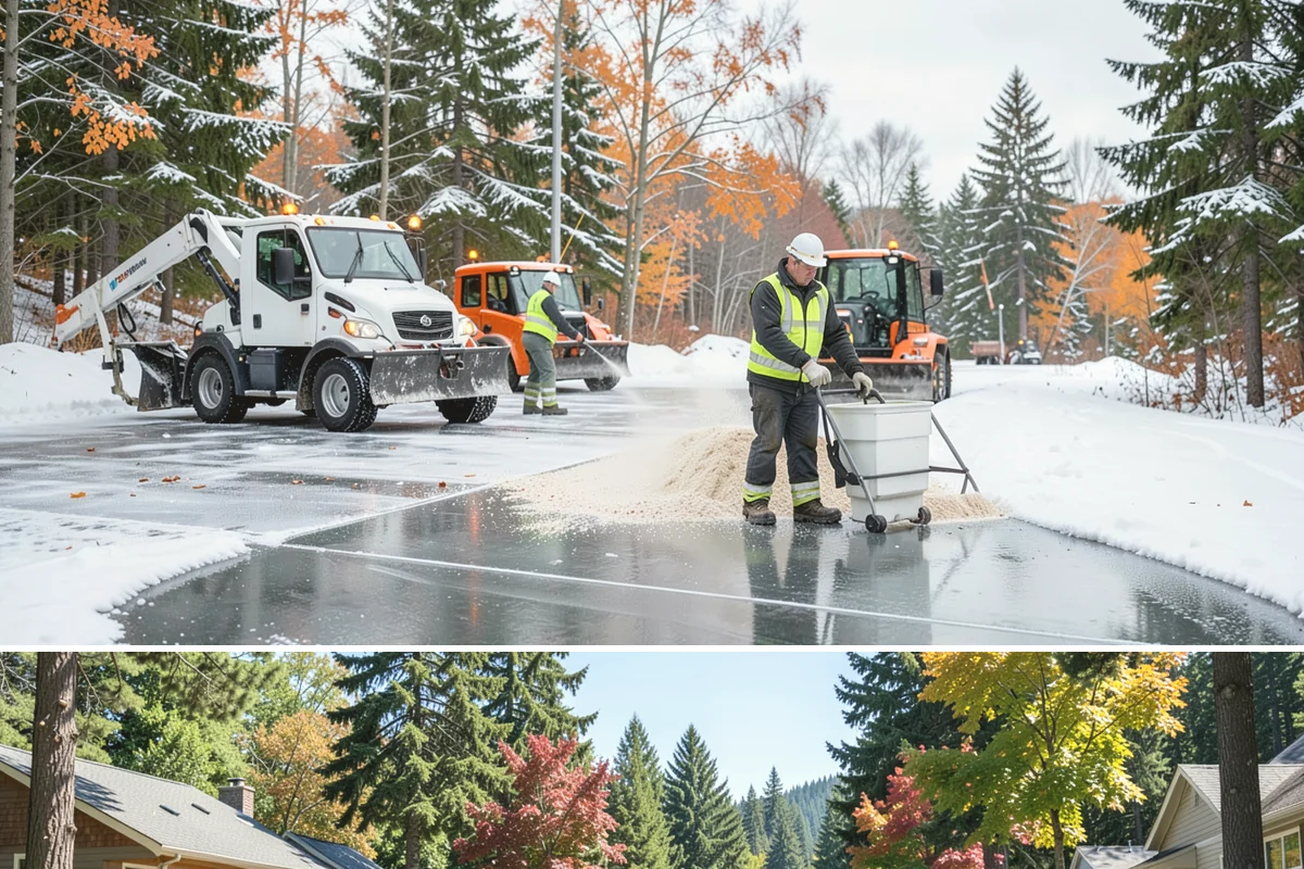 Mobile Home Snow Removal in Orting, Pierce County, WA - Service is most needed the moment snow accumulates and during the icy overnight refreezes common in low valley communities.