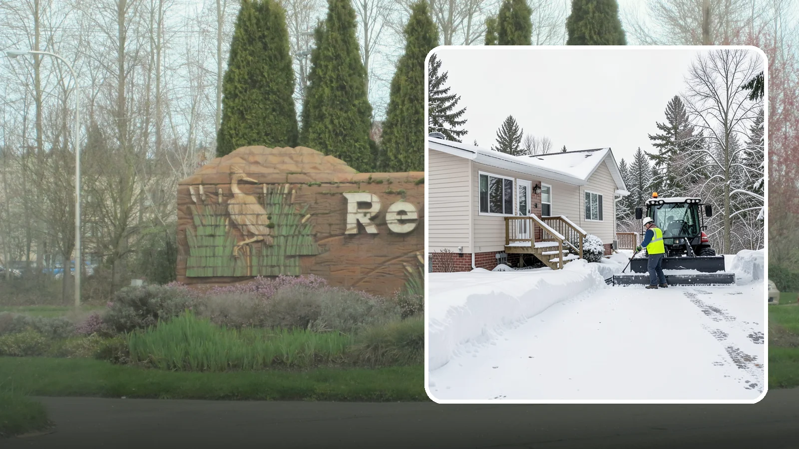 Mobile Home Snow Removal in Renton, King County, WA - We clear driveways, steps, and skirted access for mobile and manufactured homes across Western Washington communities.