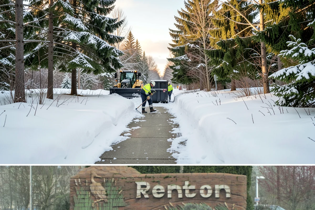 Mobile Home Snow Removal in Renton, King County, WA - Service is most needed the moment snow accumulates and during the icy overnight refreezes common in low valley communities.