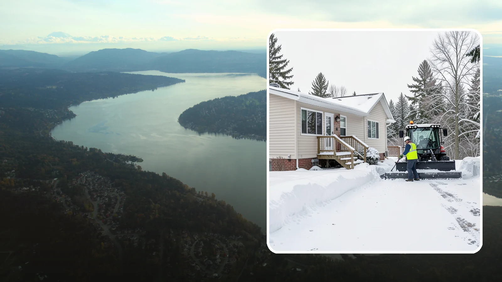 Mobile Home Snow Removal in Sammamish, King County, WA - We clear driveways, steps, and skirted access for mobile and manufactured homes across Western Washington communities.