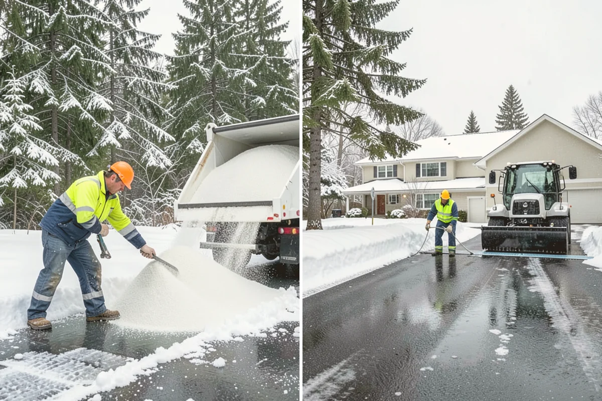 Mobile Home Snow Removal in Sammamish, King County, WA - We assess lane width, unit spacing, and utility locations
