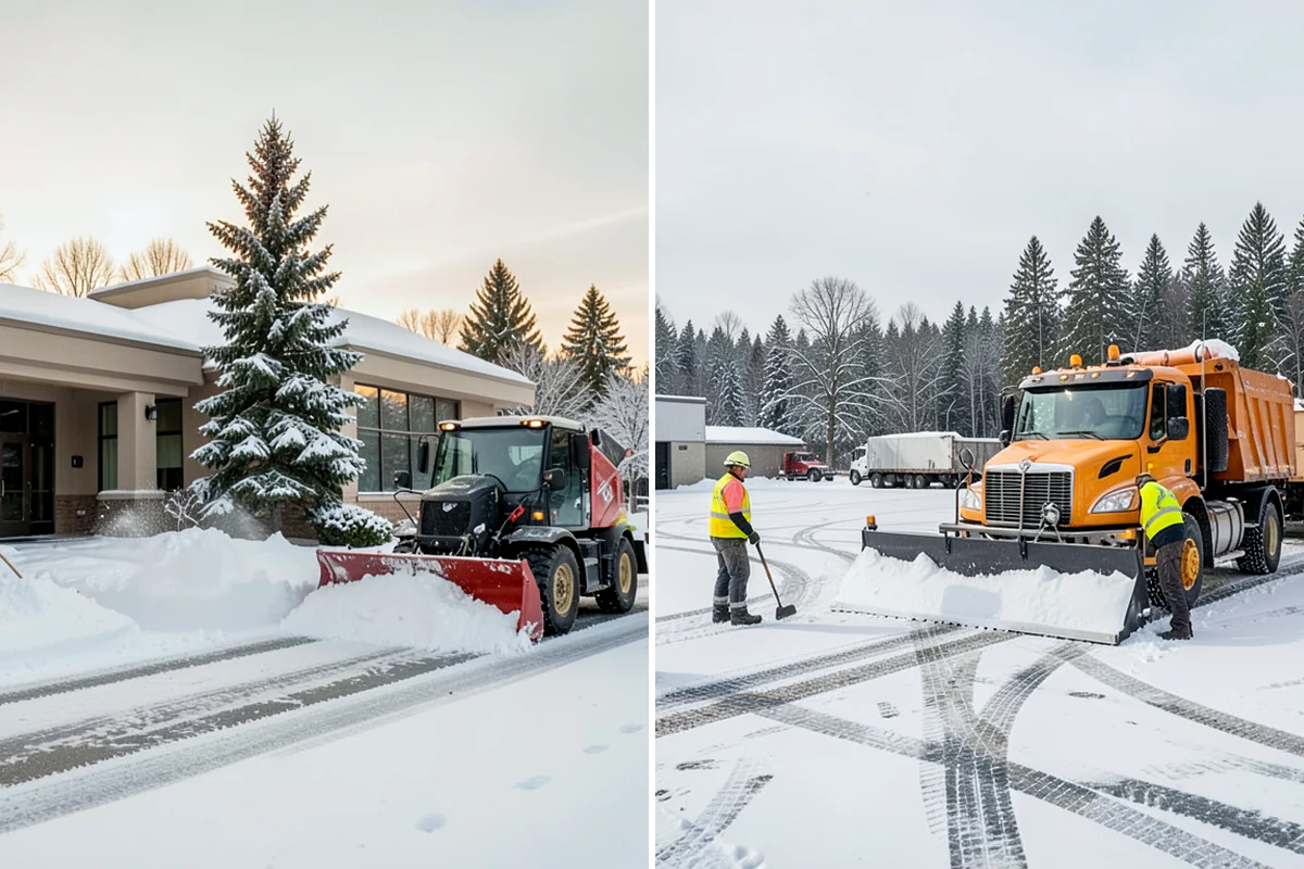 Mobile Home Snow Removal in SeaTac, King County, WA - We assess lane width, unit spacing, and utility locations