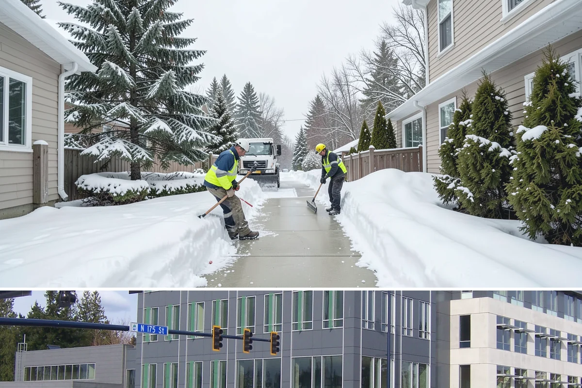 Mobile Home Snow Removal in Shoreline, King County, WA - Service is most needed the moment snow accumulates and during the icy overnight refreezes common in low valley communities.