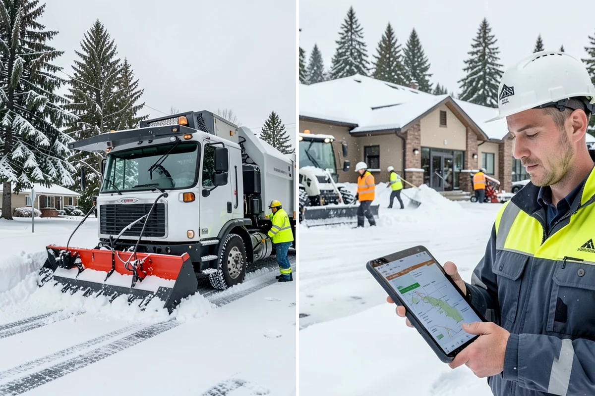 Mobile Home Snow Removal in Snoqualmie, King County, WA - We assess lane width, unit spacing, and utility locations