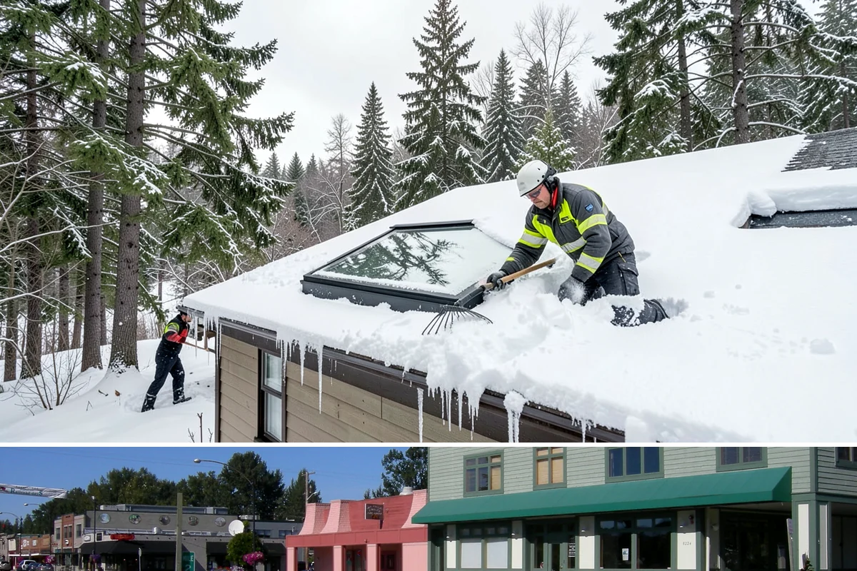 Mobile Home Snow Removal in Snoqualmie, King County, WA - Service is most needed the moment snow accumulates and during the icy overnight refreezes common in low valley communities.