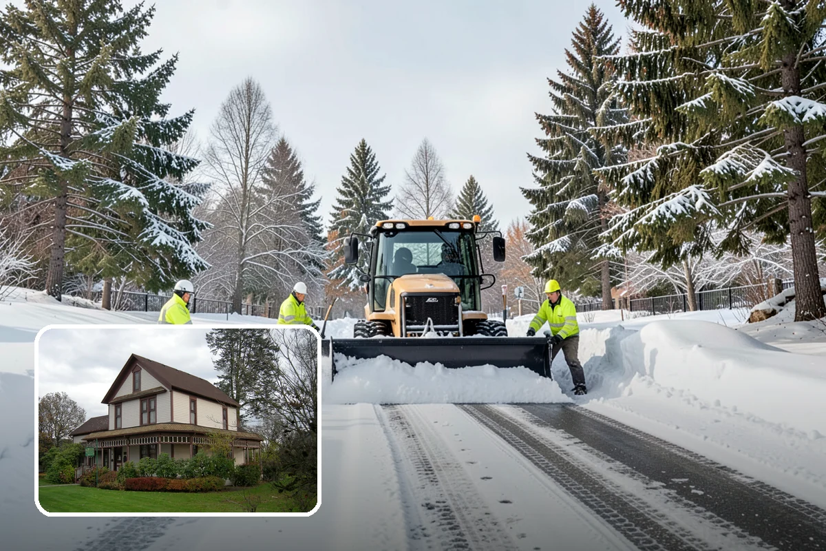 Mobile Home Snow Removal in Sumner, Pierce County, WA - Sizes equipment to tight community lanes and lots