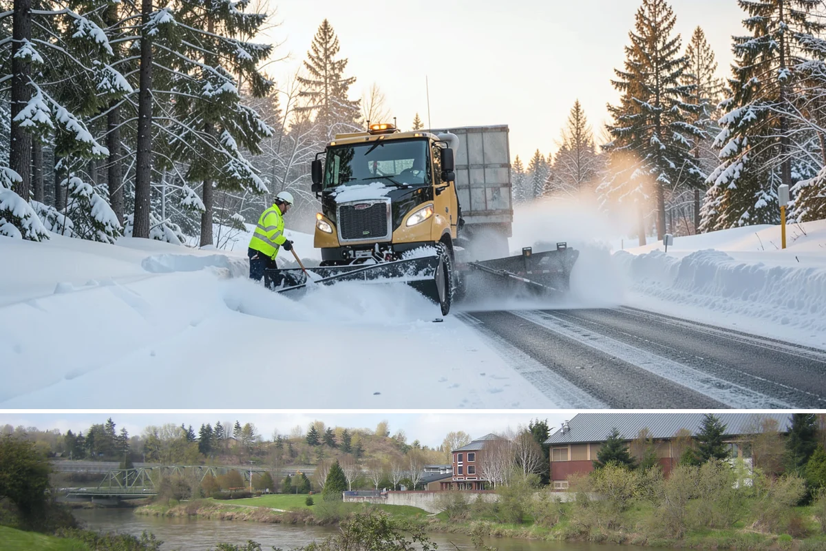 Mobile Home Snow Removal in Tukwila, King County, WA - Service is most needed the moment snow accumulates and during the icy overnight refreezes common in low valley communities.
