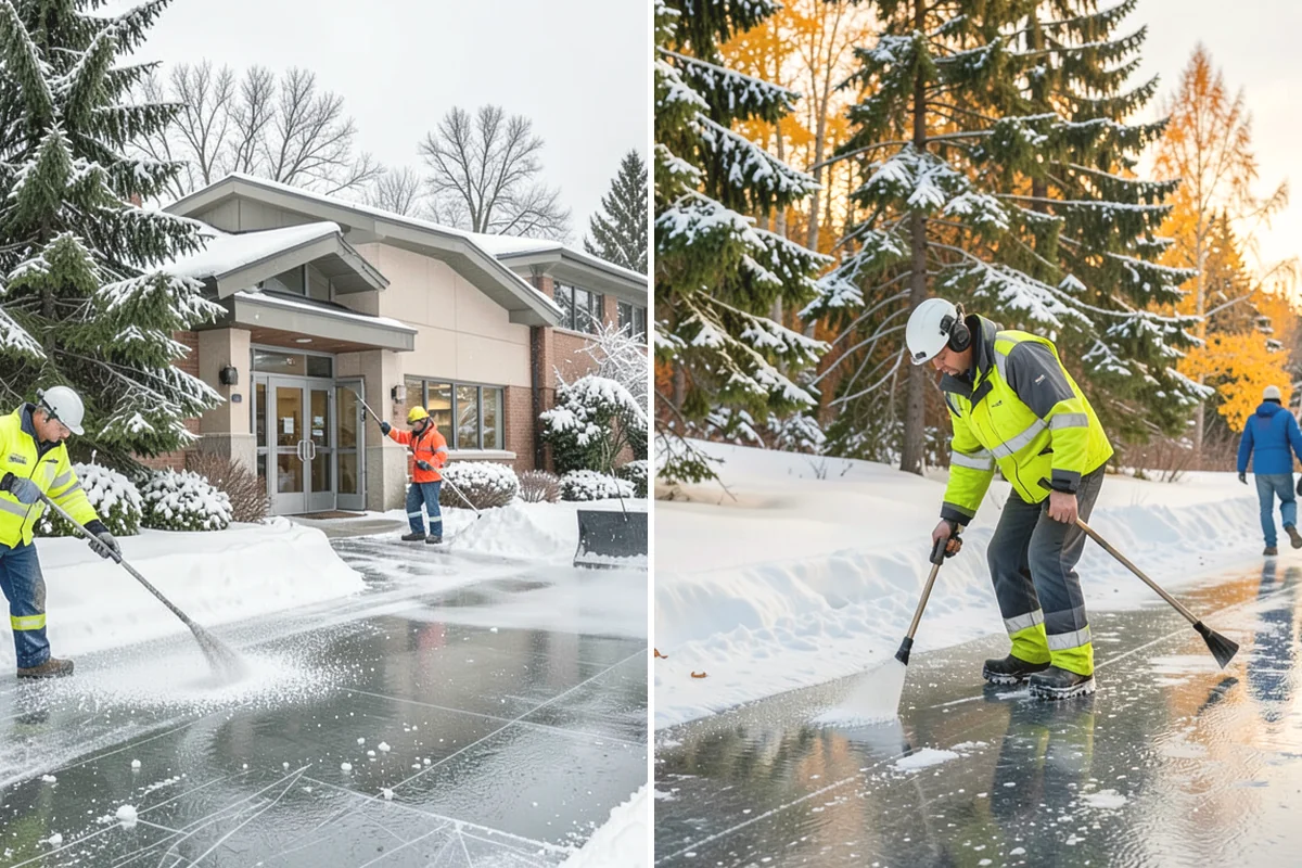 Mobile Home Snow Removal in University Place, Pierce County, WA - We assess lane width, unit spacing, and utility locations