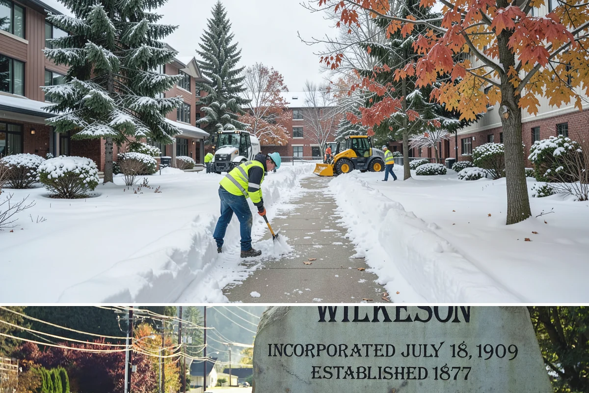 Mobile Home Snow Removal in Wilkeson, Pierce County, WA - Service is most needed the moment snow accumulates and during the icy overnight refreezes common in low valley communities.