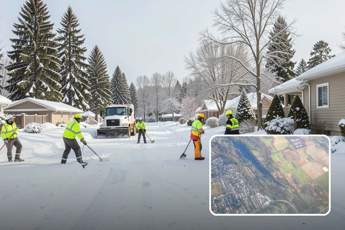 Monthly Snow Contract in Algona, King County, WA - Even payments smooth out winter cash flow