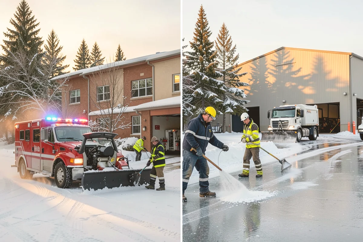 Monthly Snow Contract in Algona, King County, WA - We build a coverage plan and divide it into monthly installments