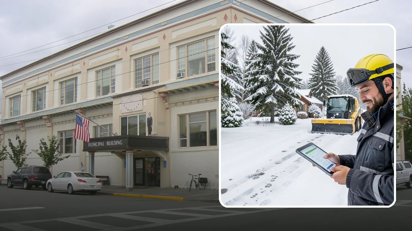 Monthly Snow Contract in Anacortes, Skagit County, WA - Winter coverage billed in even monthly installments across the snow season rather than a single lump sum.