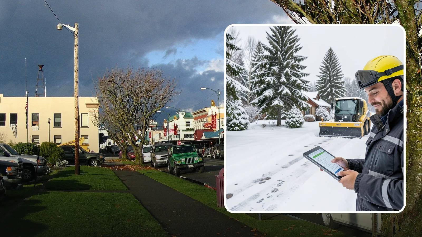 Monthly Snow Contract in Arlington, Snohomish County, WA - Winter coverage billed in even monthly installments across the snow season rather than a single lump sum.