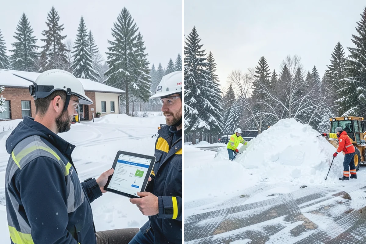 Monthly Snow Contract in Auburn, King County, WA - We build a coverage plan and divide it into monthly installments