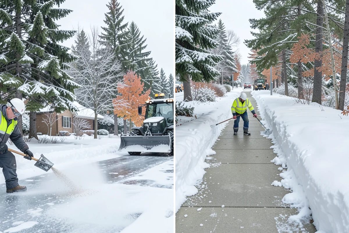Monthly Snow Contract in Beaux Arts Village, King County, WA - We build a coverage plan and divide it into monthly installments