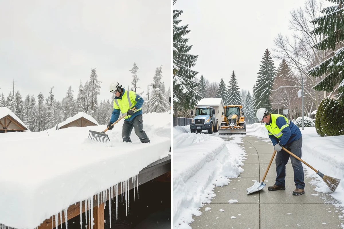 Monthly Snow Contract in Bellevue, King County, WA - We build a coverage plan and divide it into monthly installments