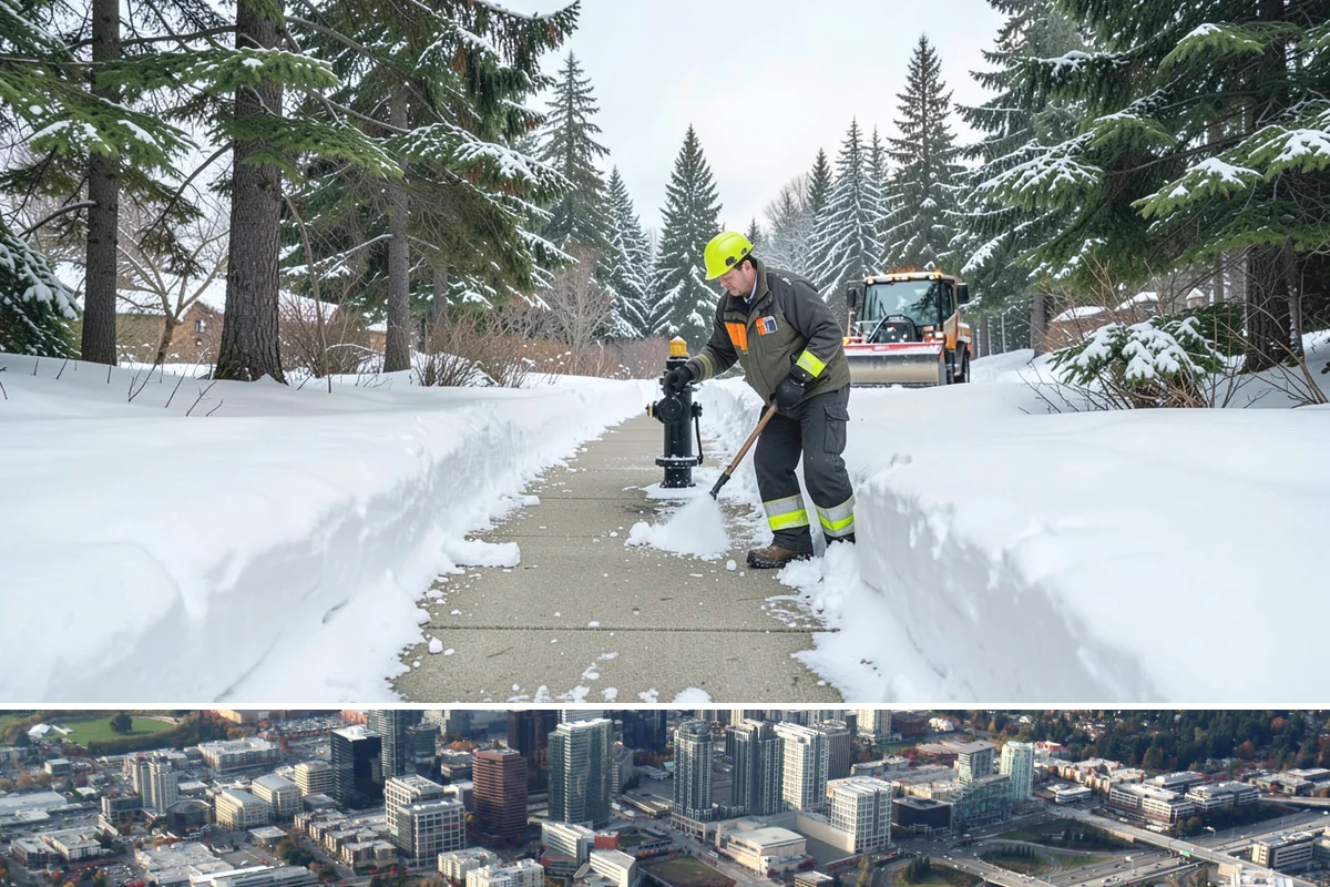 Monthly Snow Contract in Bellevue, King County, WA - Monthly plans usually run from November through March to span Western Washington's realistic snow window.