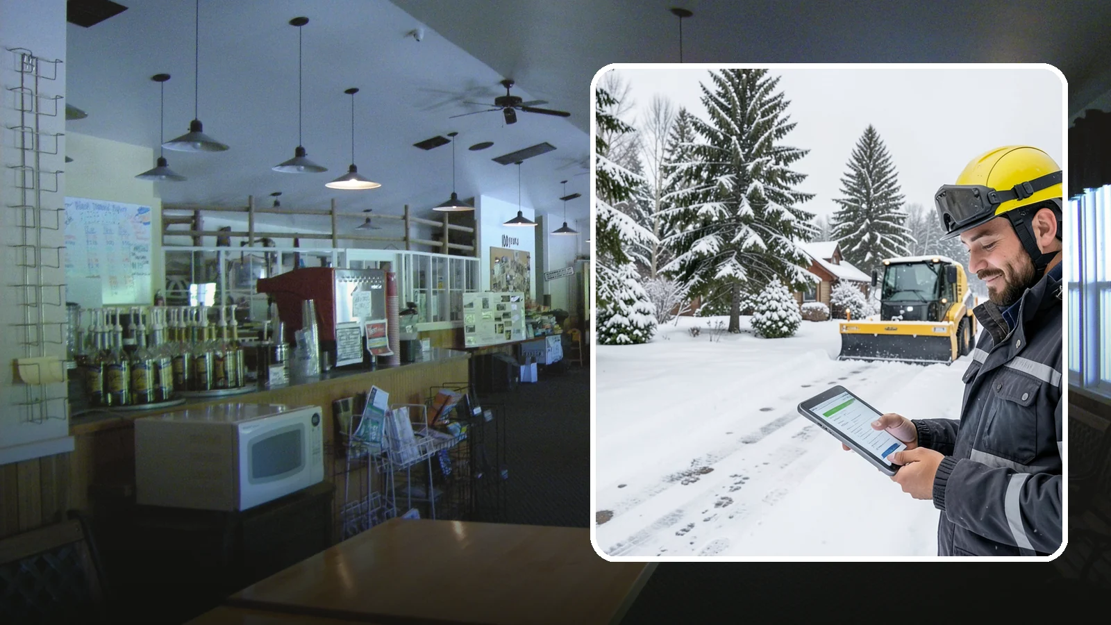 Monthly Snow Contract in Black Diamond, King County, WA - Winter coverage billed in even monthly installments across the snow season rather than a single lump sum.
