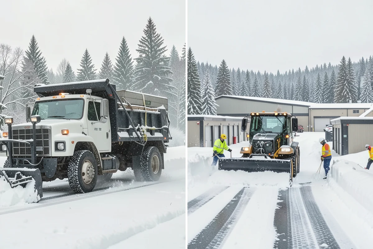 Monthly Snow Contract in Black Diamond, King County, WA - We build a coverage plan and divide it into monthly installments
