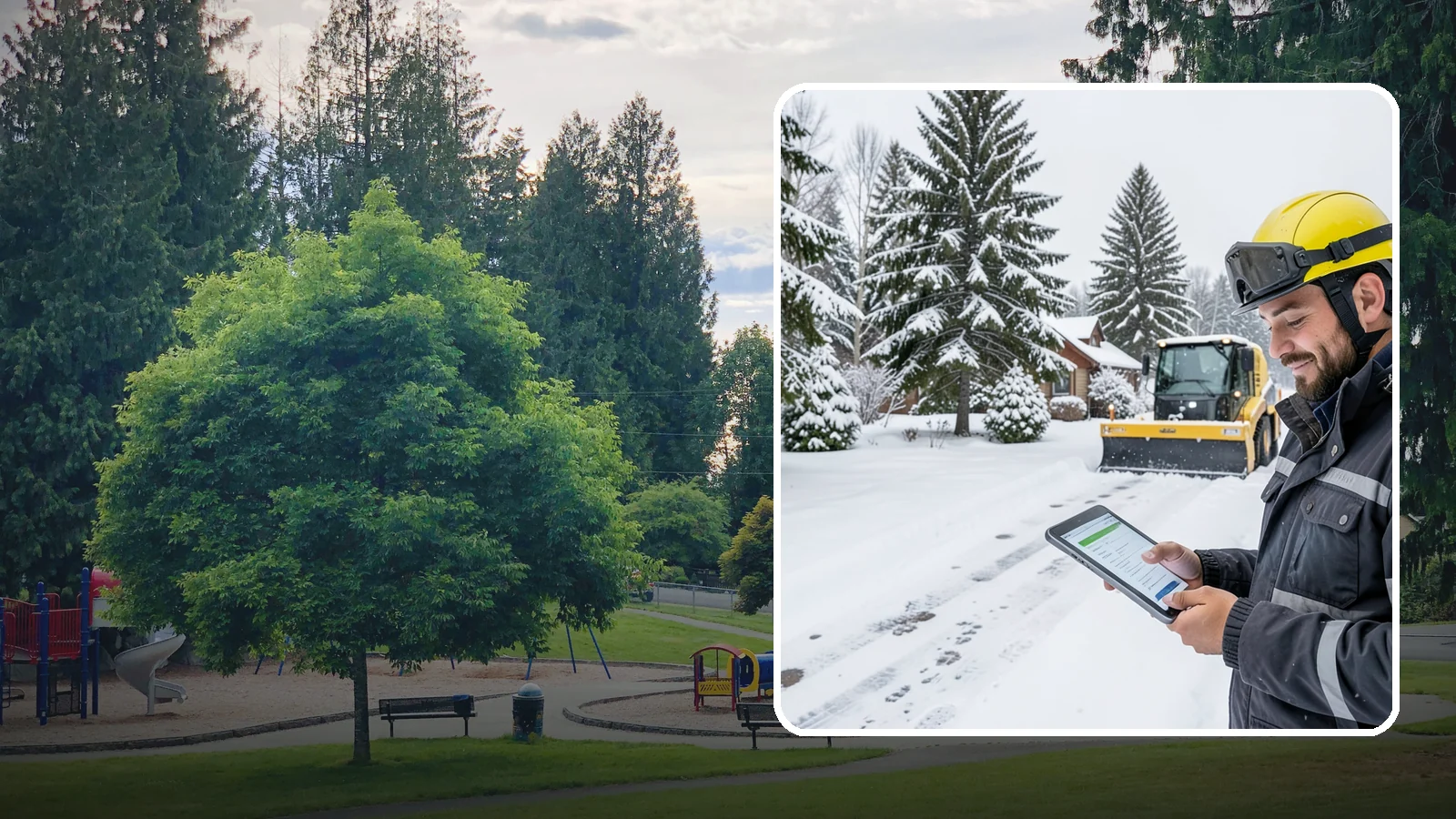 Monthly Snow Contract in Bonney Lake, Pierce County, WA - Winter coverage billed in even monthly installments across the snow season rather than a single lump sum.