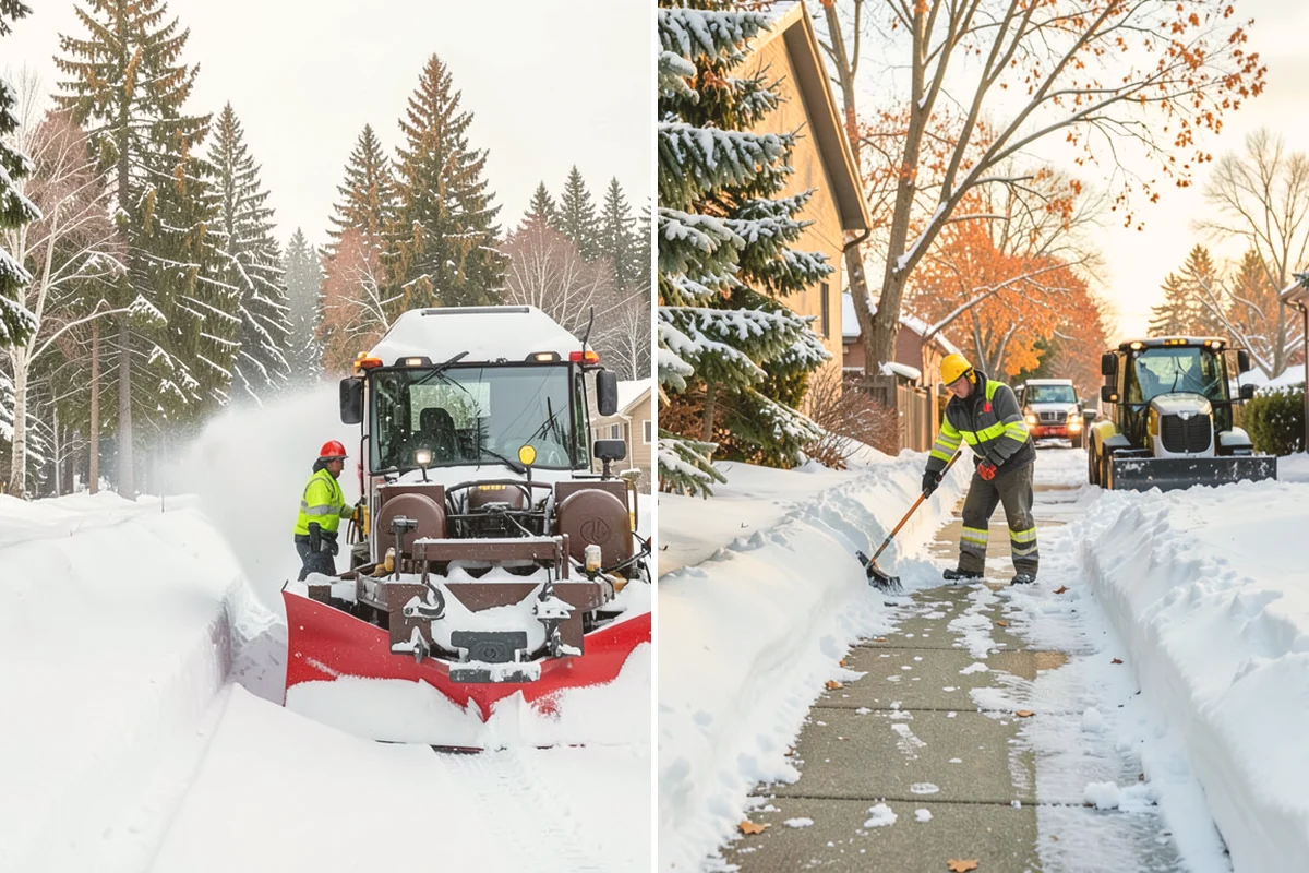 Monthly Snow Contract in Bothell, King County, WA - We build a coverage plan and divide it into monthly installments