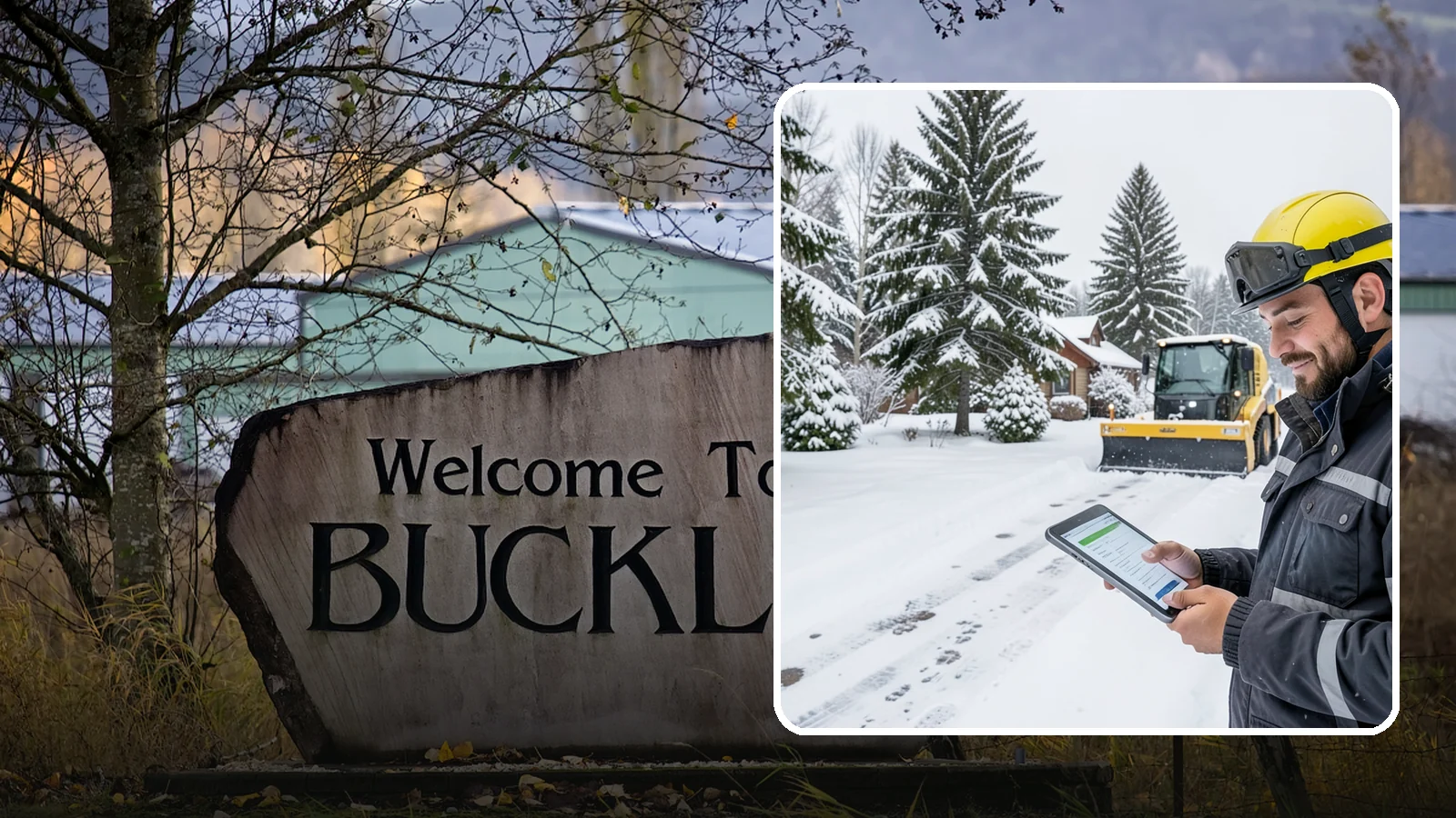 Monthly Snow Contract in Buckley, Pierce County, WA - Winter coverage billed in even monthly installments across the snow season rather than a single lump sum.