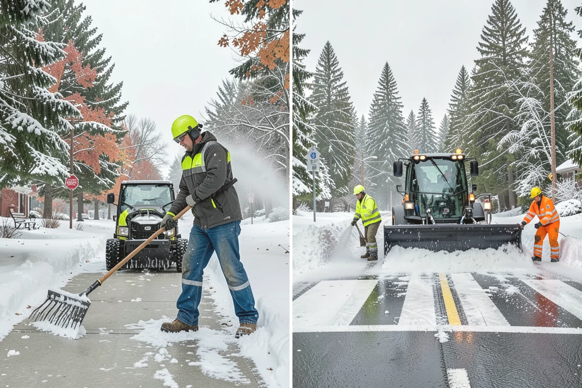 Monthly Snow Contract in Burlington, Skagit County, WA - We build a coverage plan and divide it into monthly installments
