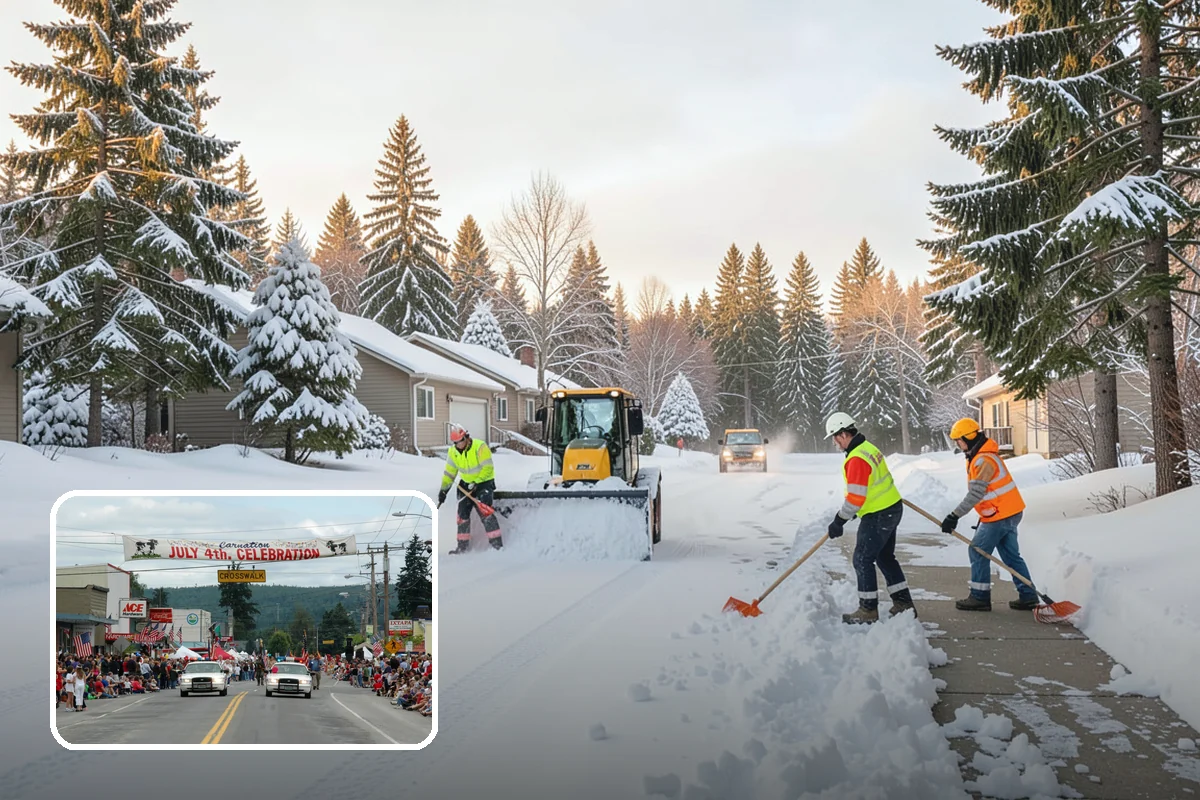 Monthly Snow Contract in Carnation, King County, WA - Even payments smooth out winter cash flow