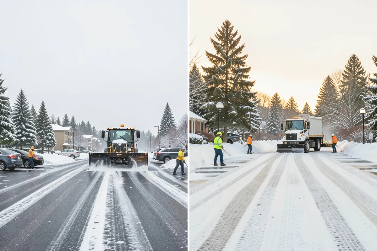 Monthly Snow Contract in Carnation, King County, WA - We build a coverage plan and divide it into monthly installments