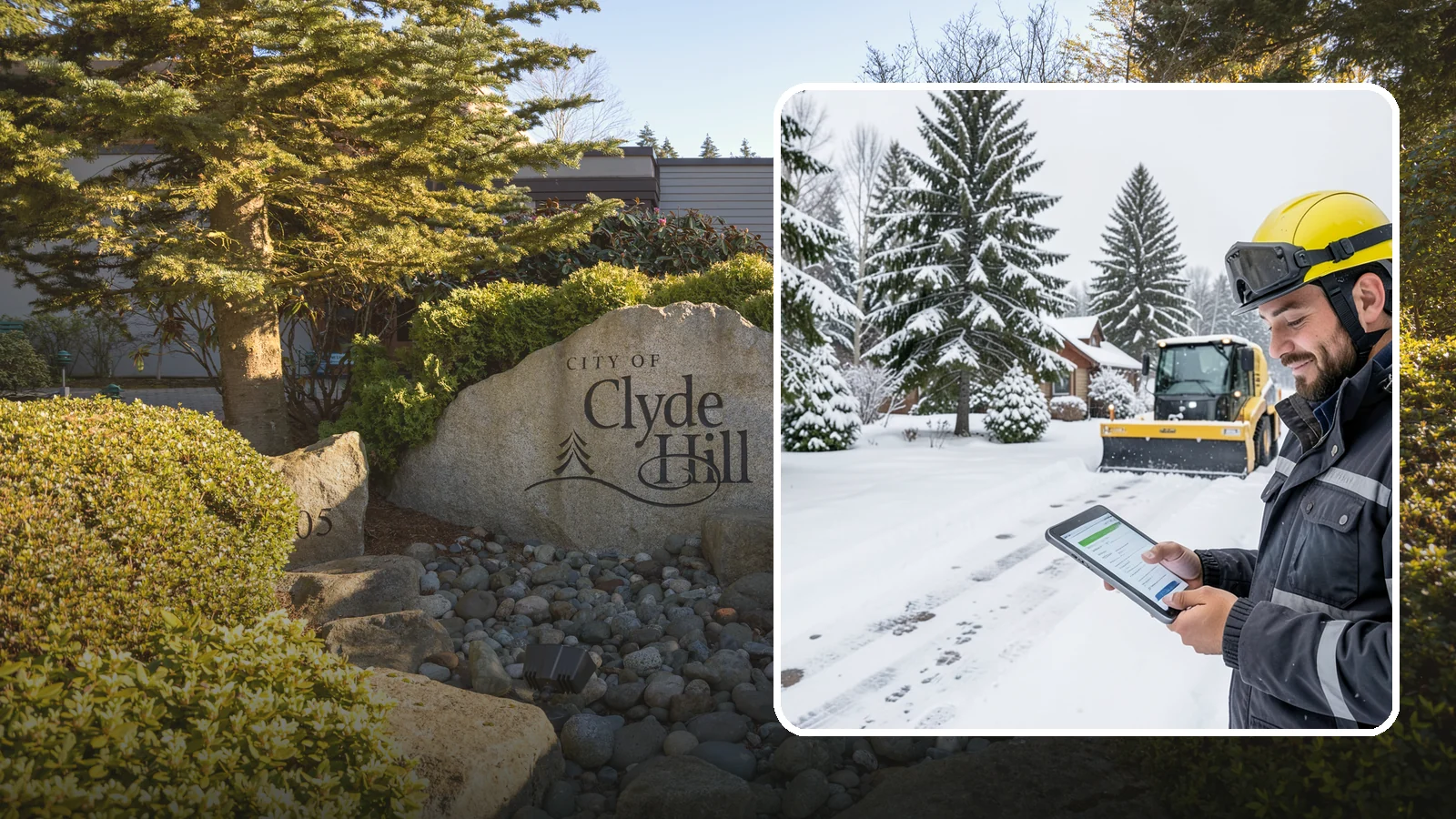 Monthly Snow Contract in Clyde Hill, King County, WA - Winter coverage billed in even monthly installments across the snow season rather than a single lump sum.