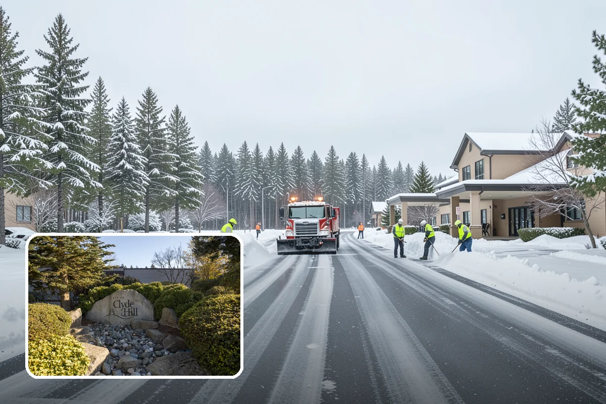 Monthly Snow Contract in Clyde Hill, King County, WA - Even payments smooth out winter cash flow