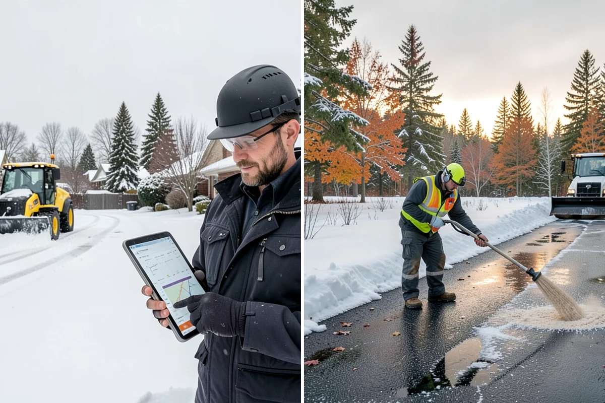Monthly Snow Contract in Clyde Hill, King County, WA - We build a coverage plan and divide it into monthly installments