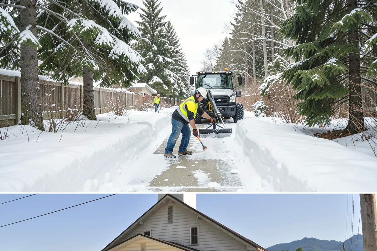 Monthly Snow Contract in Concrete, Skagit County, WA - Monthly plans usually run from November through March to span Western Washington's realistic snow window.