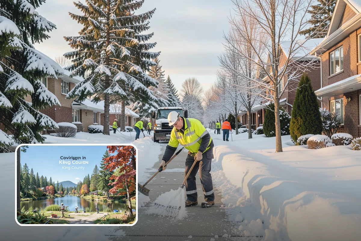 Monthly Snow Contract in Covington, King County, WA - Even payments smooth out winter cash flow
