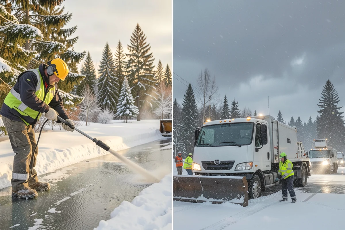 Monthly Snow Contract in Covington, King County, WA - We build a coverage plan and divide it into monthly installments