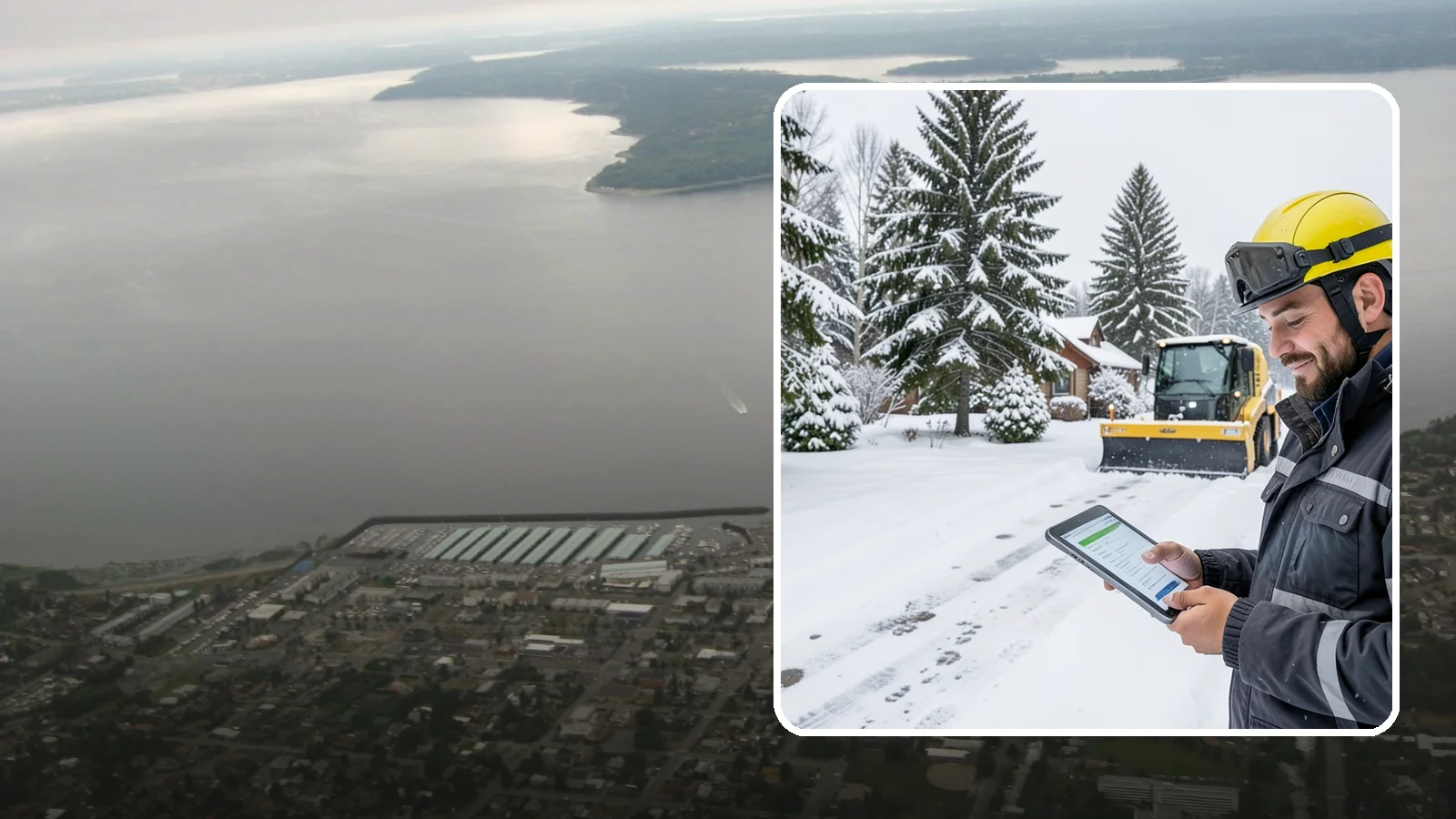 Monthly Snow Contract in Des Moines, King County, WA - Winter coverage billed in even monthly installments across the snow season rather than a single lump sum.
