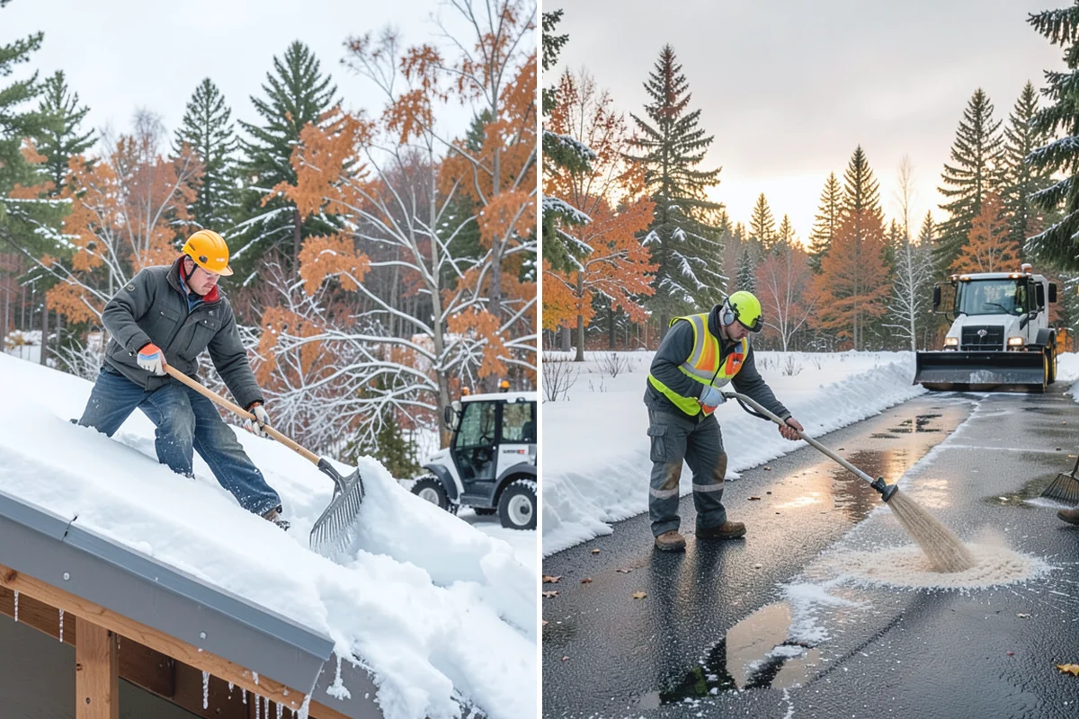 Monthly Snow Contract in Des Moines, King County, WA - We build a coverage plan and divide it into monthly installments
