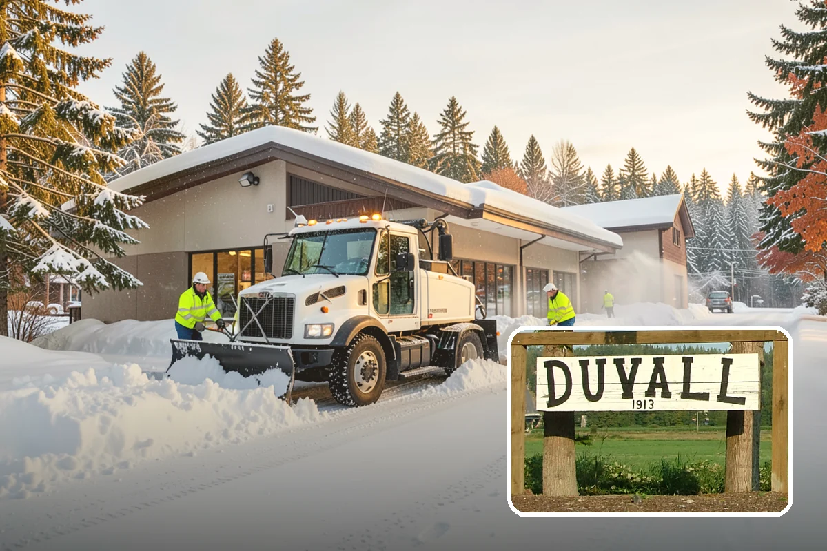 Monthly Snow Contract in Duvall, King County, WA - Even payments smooth out winter cash flow