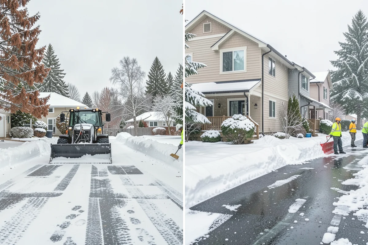 Monthly Snow Contract in Duvall, King County, WA - We build a coverage plan and divide it into monthly installments