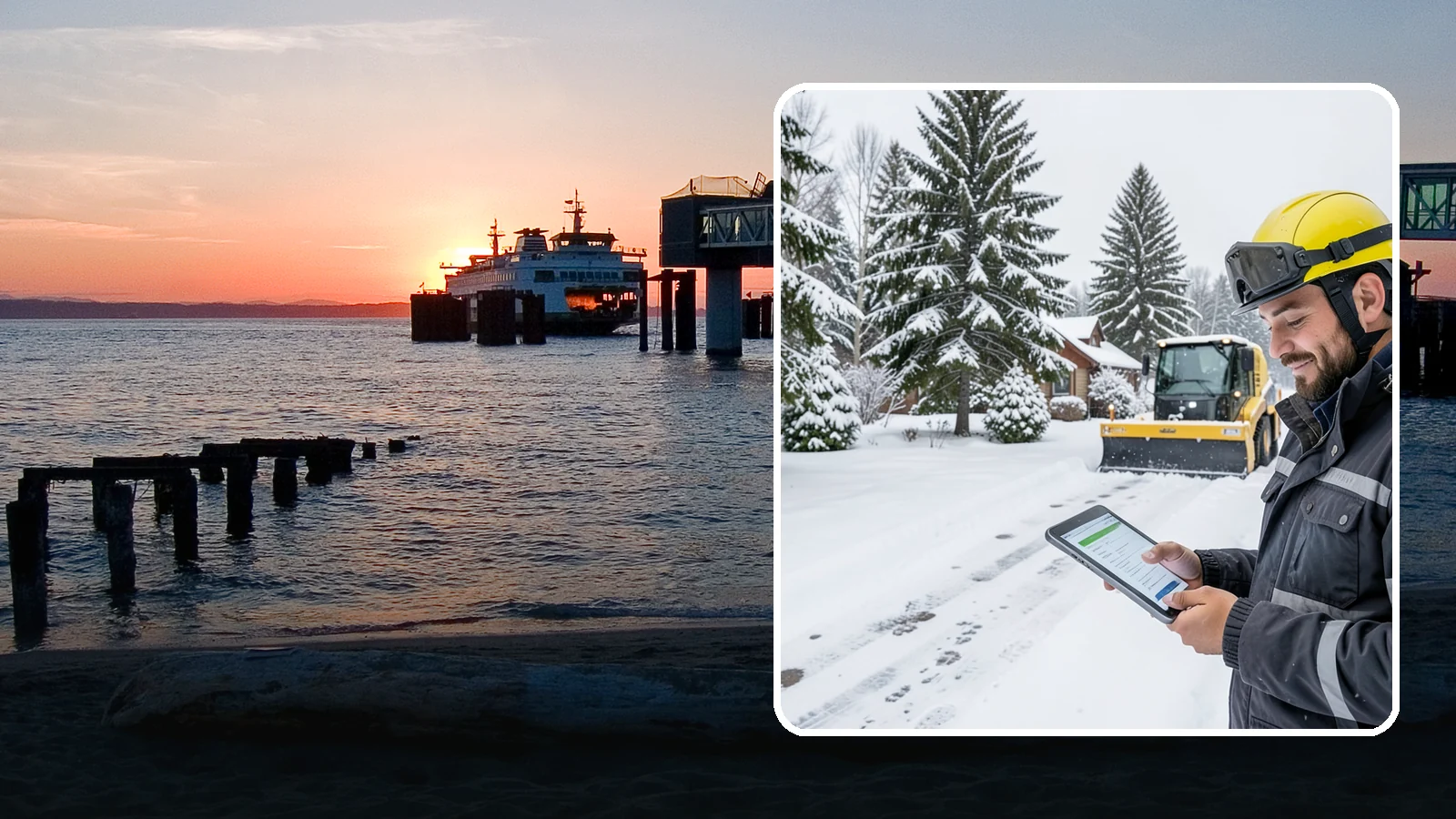 Monthly Snow Contract in Edmonds, Snohomish County, WA - Winter coverage billed in even monthly installments across the snow season rather than a single lump sum.