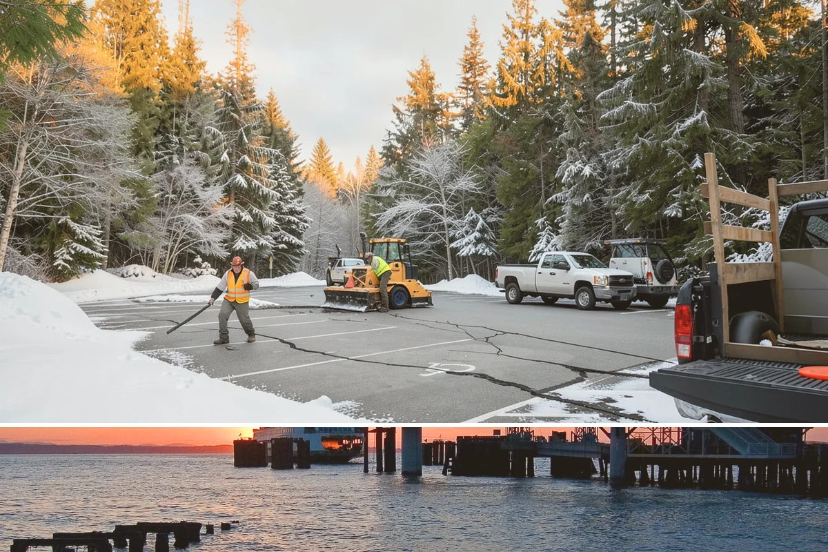 Monthly Snow Contract in Edmonds, Snohomish County, WA - Monthly plans usually run from November through March to span Western Washington's realistic snow window.