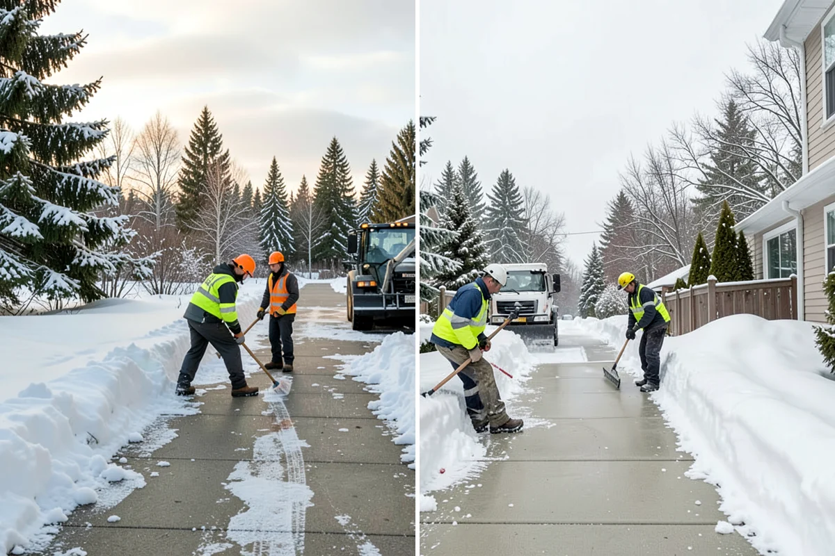 Monthly Snow Contract in Everett, Snohomish County, WA - We build a coverage plan and divide it into monthly installments