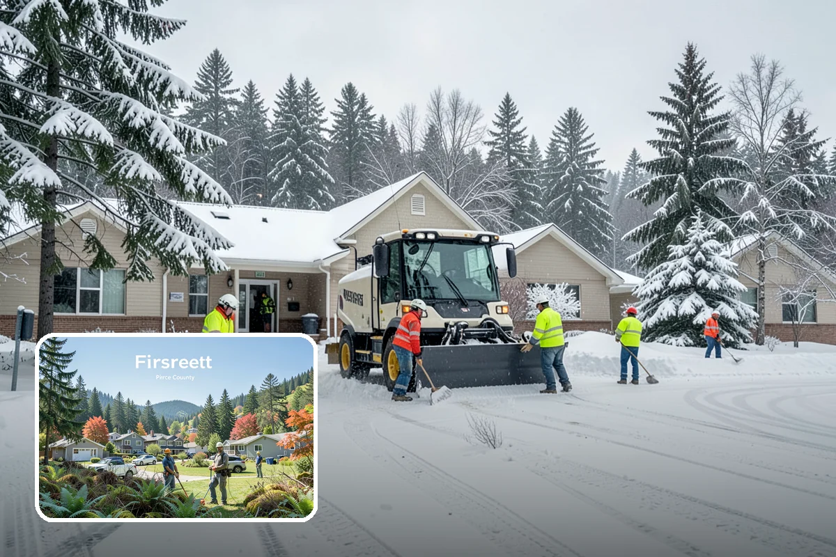 Monthly Snow Contract in Fircrest, Pierce County, WA - Even payments smooth out winter cash flow
