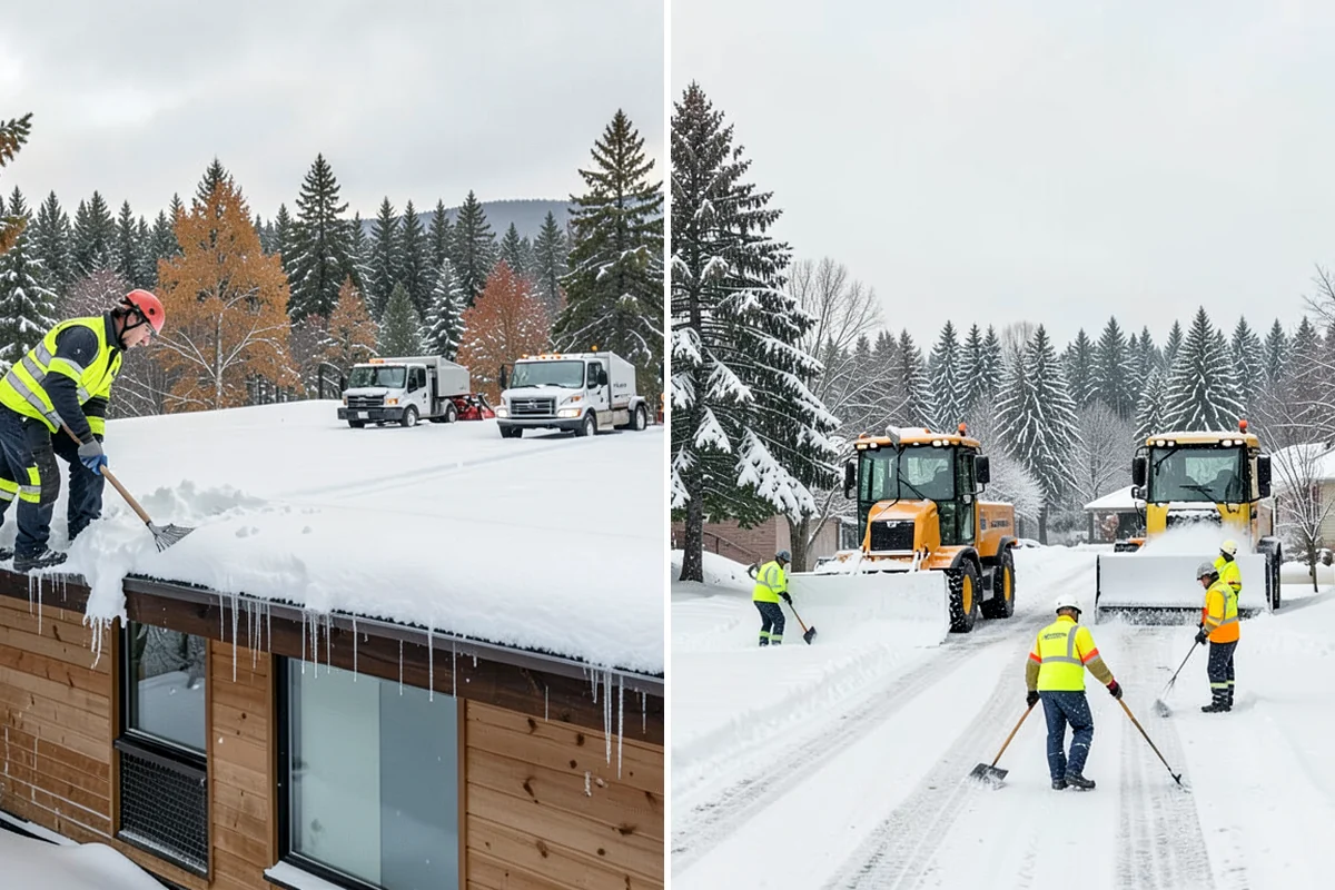Monthly Snow Contract in Fircrest, Pierce County, WA - We build a coverage plan and divide it into monthly installments