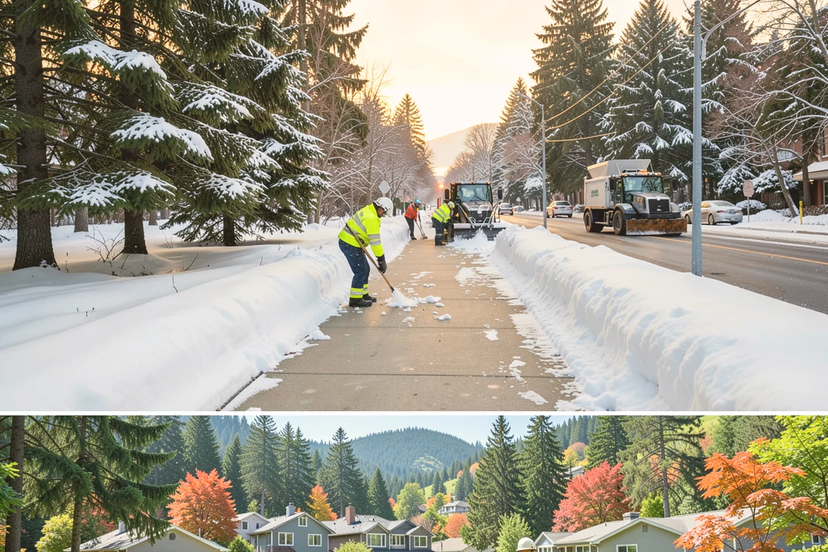 Monthly Snow Contract in Fircrest, Pierce County, WA - Monthly plans usually run from November through March to span Western Washington's realistic snow window.