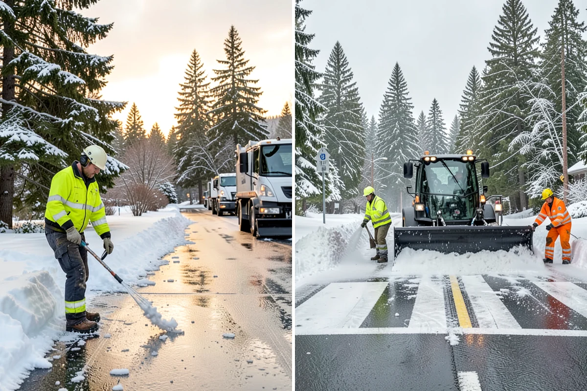 Monthly Snow Contract in Gig Harbor, Pierce County, WA - We build a coverage plan and divide it into monthly installments