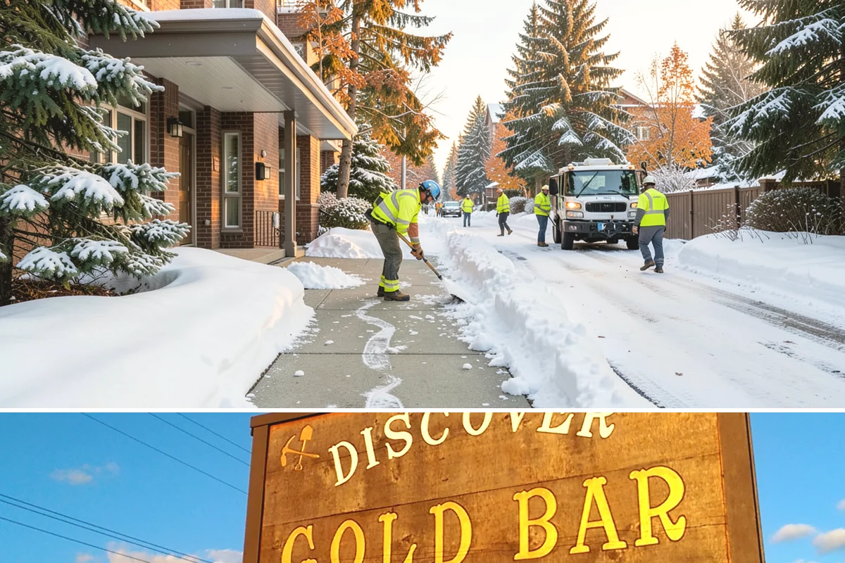 Monthly Snow Contract in Gold Bar, Snohomish County, WA - Monthly plans usually run from November through March to span Western Washington's realistic snow window.